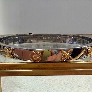 kate spade Heritage Bloom Hinged Bangle - NWT